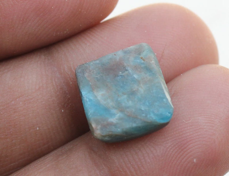 Natural Gemstone, APATITE 11X13X5 MM! Jewelry Making Apatite Loose Stone Fabulous Gemstone Gorgeous Apatite Cushion Cabochon Gemstone