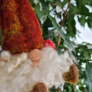 Gnome felt figure