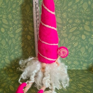 Gnome felt figure