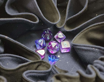 Bolsas de dados de dimensión de bolsillo