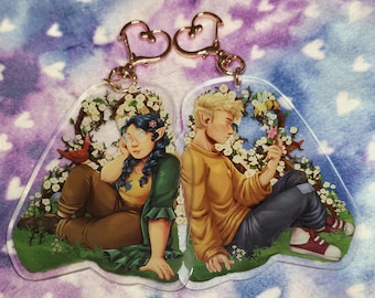 Llavero acrílico de doble cara Owl House Huntlow