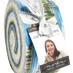 Moda Fabrics On Lake Time Jelly Roll by Deb Strain 56120JR