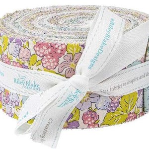 Riley Blake Designs Liberty Fabrics Postkarte RP-LPOSTHIGH-40 von Highlands, Rolie Polie