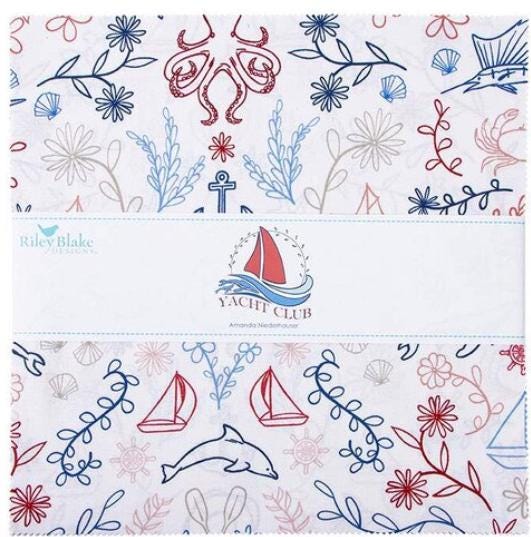 Nautical riley blake fabric Österreich