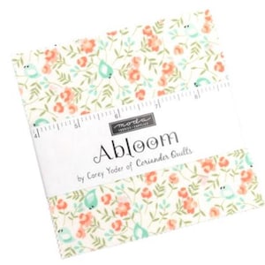 Moda Fabrics Abloom 10&quot; Layer Cake by Corey Yoder of Coriander Quilts 29210LC