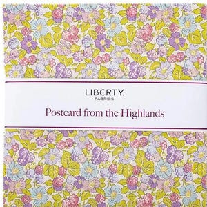 Riley Blake Designs Liberty Fabrics Postkarte aus den Highlands 10 "Stacker 10-LPOSTHIGH-42