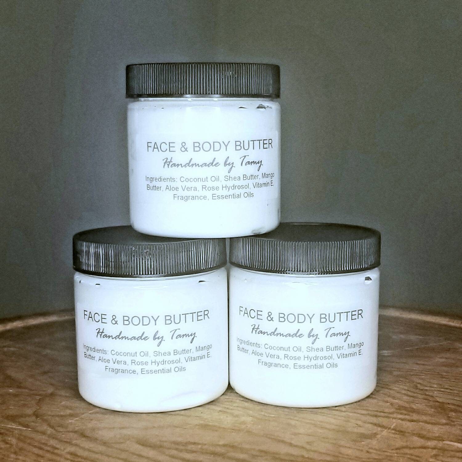 Face and Body Butter Etsy