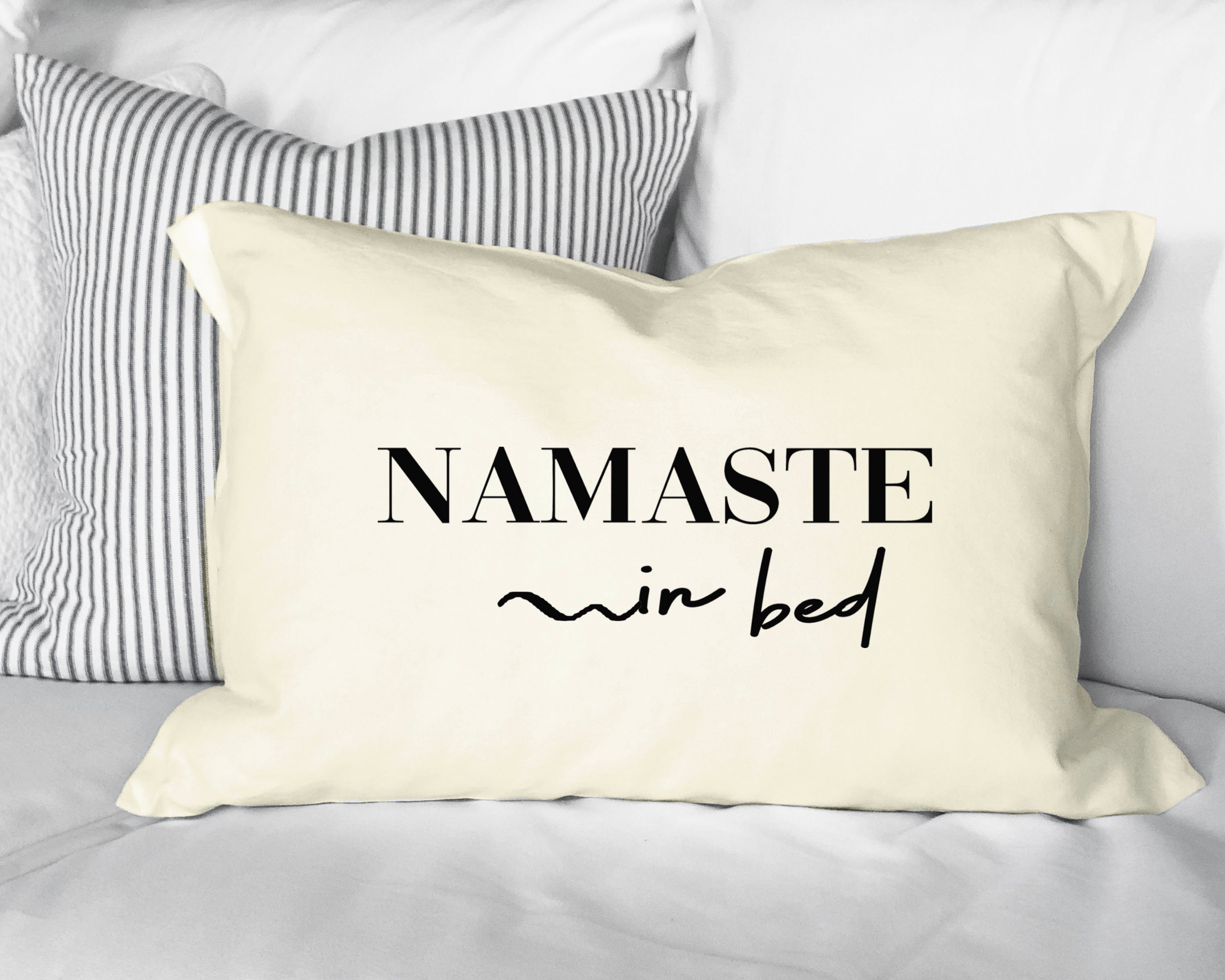 namaste in bed pillow