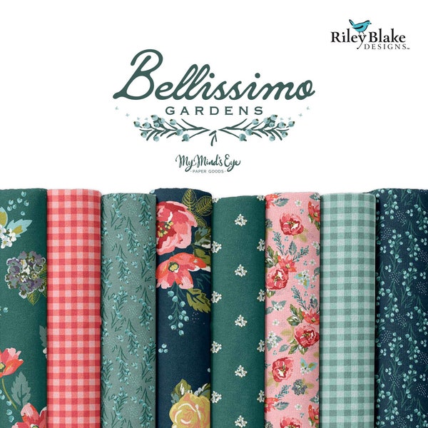 Bellissimo Gardens Fat Quarter by Riley Blake Designs