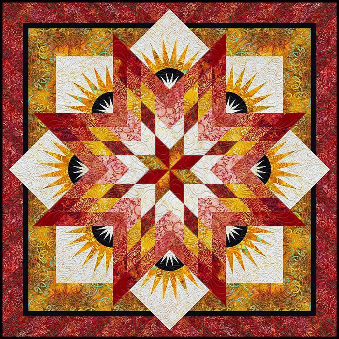 Summer Solstice Quilt Pattern From Riley Blake Designs Etsy
