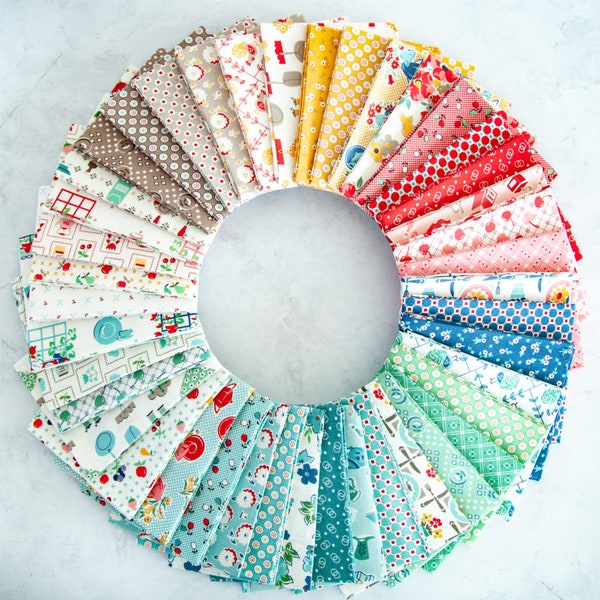 Fat Quarter, Half or One Yard Cook Book Bundle by Riley Blake Designs