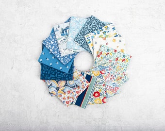 Liberty Riviera Collection A Fat Quarter Bundle by Riley Blake Designs