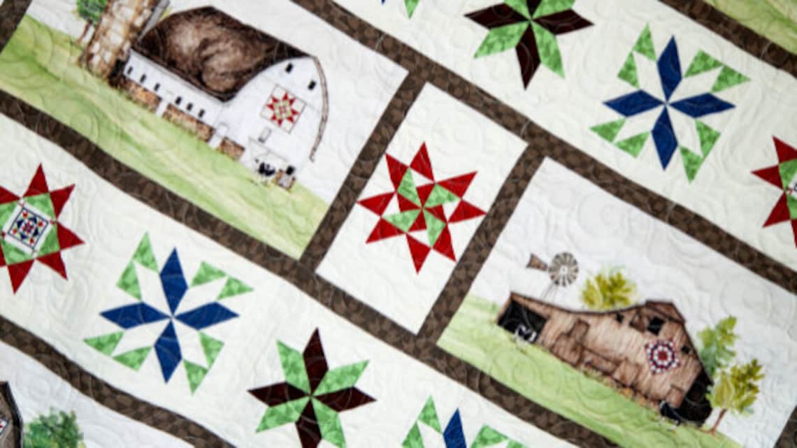 The Quilt Trail Quilt Boxed Kit by Riley Blake Designs Etsy