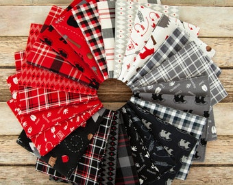 Fat Quarter or Half Yard Into the Woods by Riley Blake Designs
