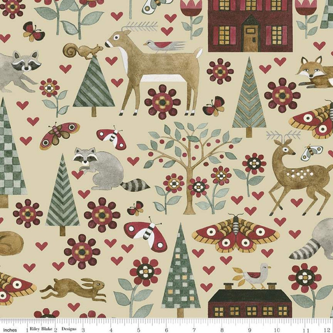 For the Love of Nature Main Print by Riley Blake Designs by Half Yard ...