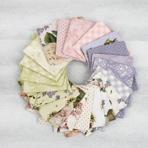 Fat Quarter, Half, or One Yard Springtime Bundle by Riley Blake Designs