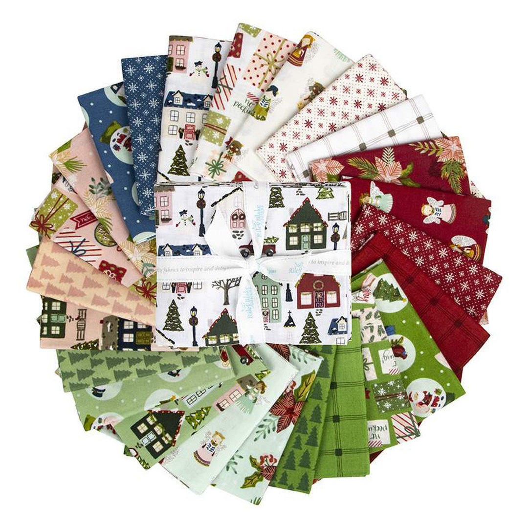 Christmas Village Fat Quarter Bundle by Riley Blake Designs - Etsy