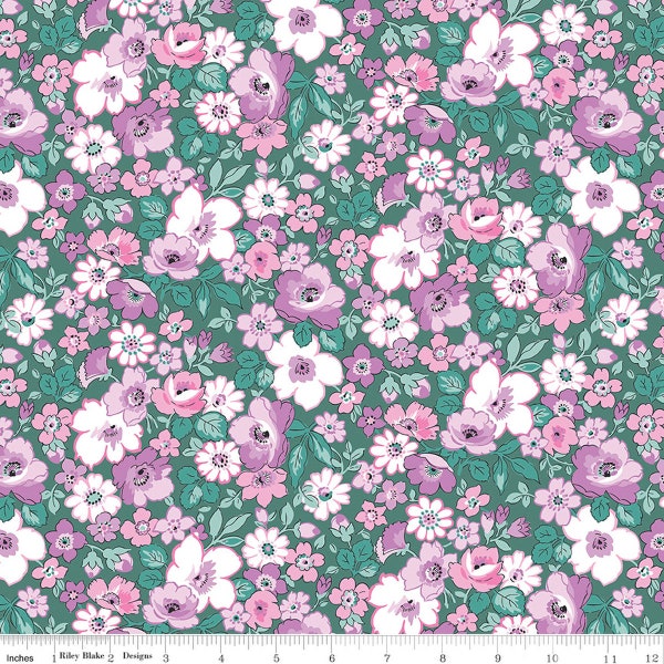 Liberty Heirloom Collection 1 Hedgerow Bloom A Print by Riley Blake Designs (by Half Yard)