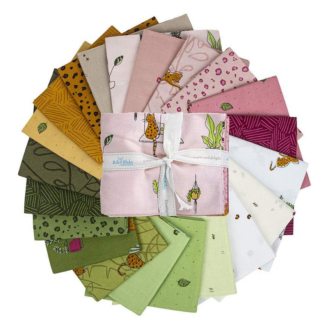 Leafy Keen Fat Quarter or Half Yard Bundle by Riley Blake Designs - Etsy