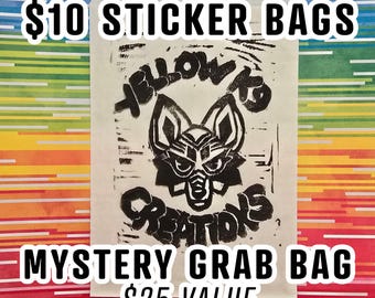 Sticker Mystery Grab Bags