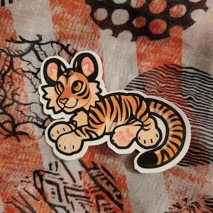Pegatinas de tigre