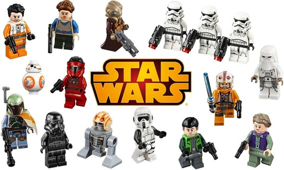 Custom Star Wars Minifigures Fits Lego mini-figures
