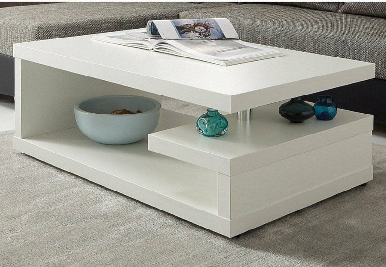 Two Tone Coffee Table Etsy