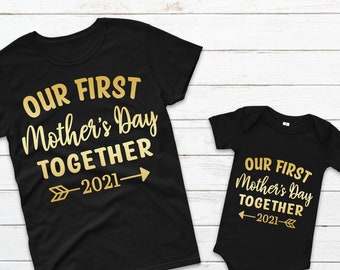 Mom and Son Onesie - Etsy