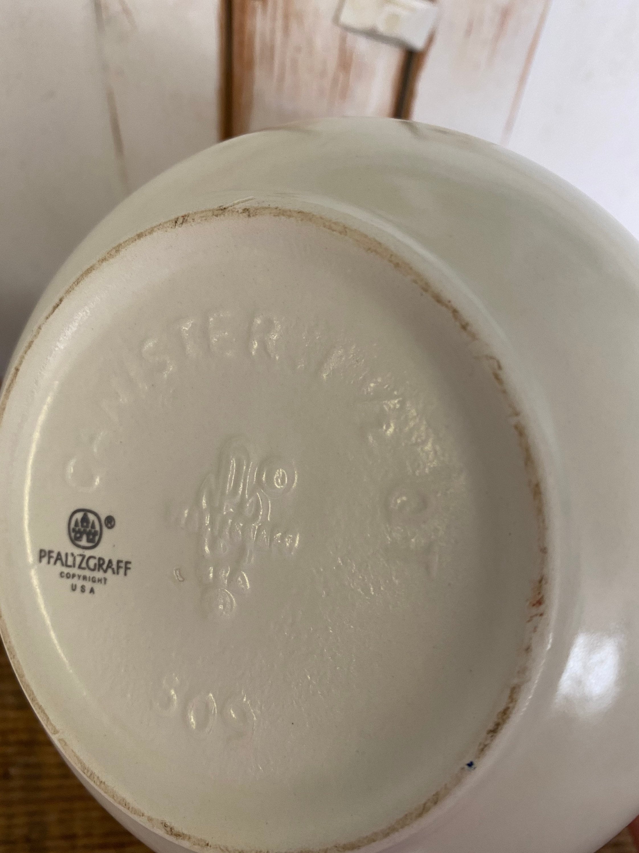 Pfaltzgraff Stoneware Tea Rose Canisters Etsy