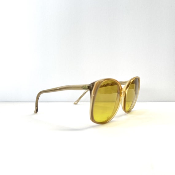 Vintage70s Womens sunglasses With Custom Made Gol… - image 9