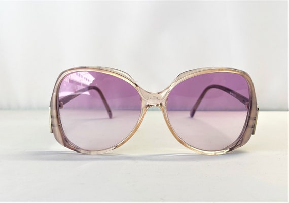 Vintage 70s "ZSA zSA GABOR Oversized Sunglasses M… - image 4