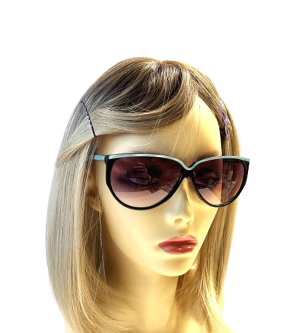 VINTAGE 80s Womens Oversized Sunglasses Model "SA… - image 3