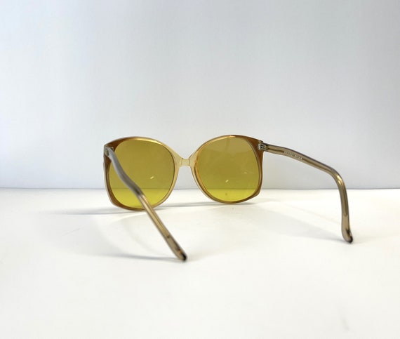 Vintage70s Womens sunglasses With Custom Made Gol… - image 7