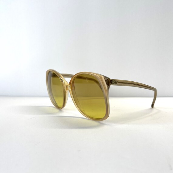 Vintage70s Womens sunglasses With Custom Made Gol… - image 5