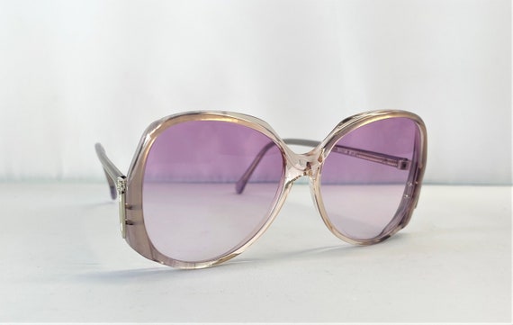 Vintage 70s "ZSA zSA GABOR Oversized Sunglasses M… - image 8