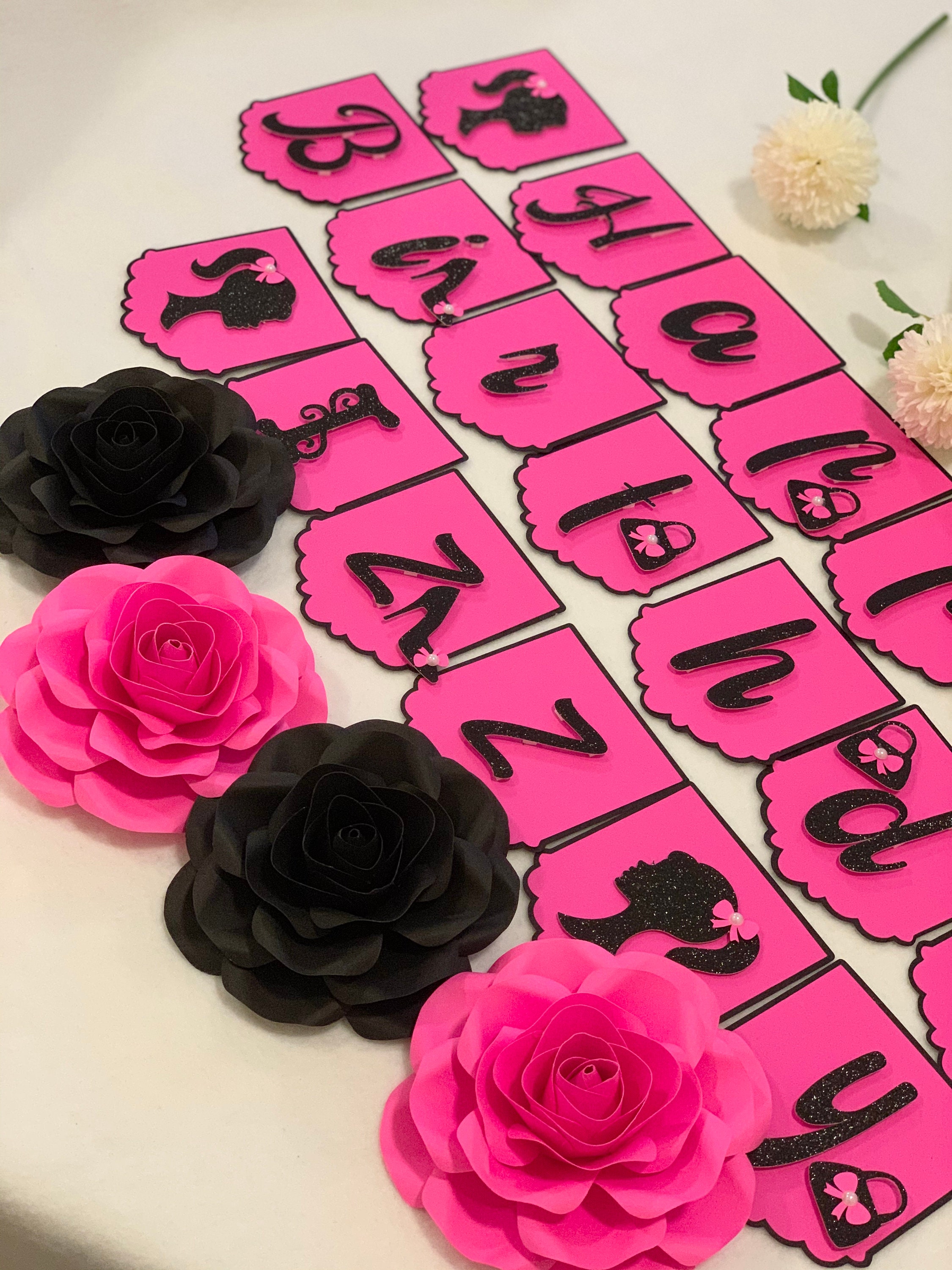 Barbie Happy Birthday Banner