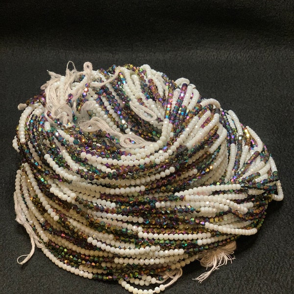 Authentic West African Crystal Waist Beads for Women 68