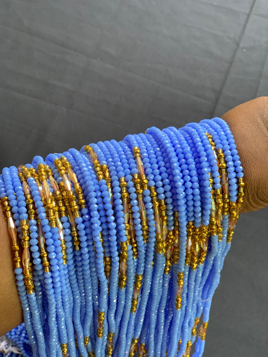 Authentic West African Crystal Waist Beads for Women style Etsy