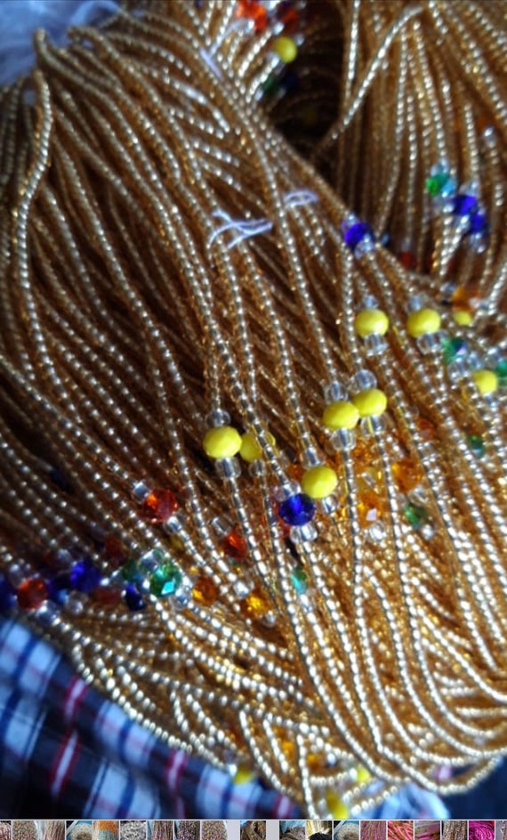 Crystal waist beads top
