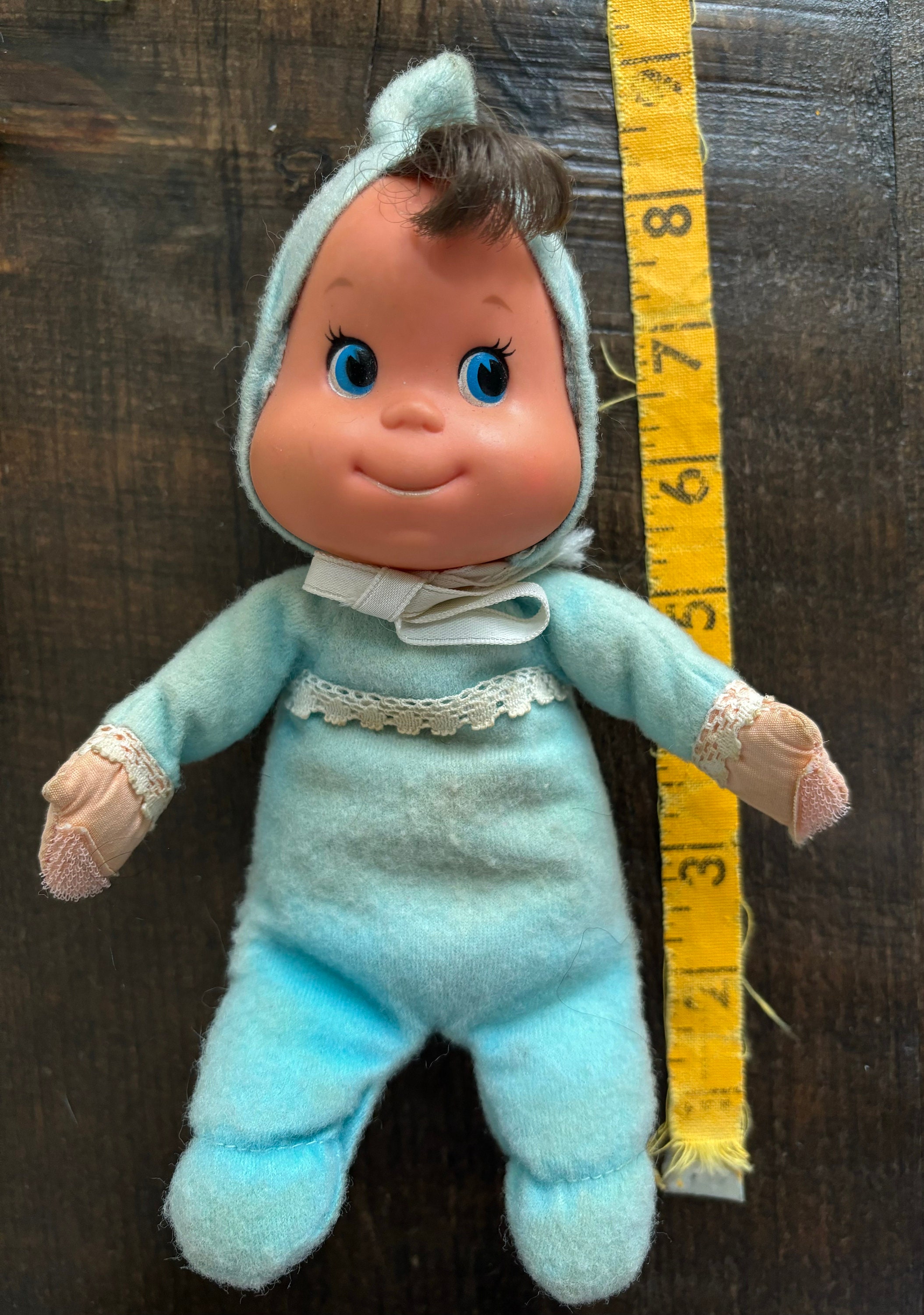 ビンテージ 1973年 Itsy Bitsy Beans 赤ちゃん ソフビ 人形