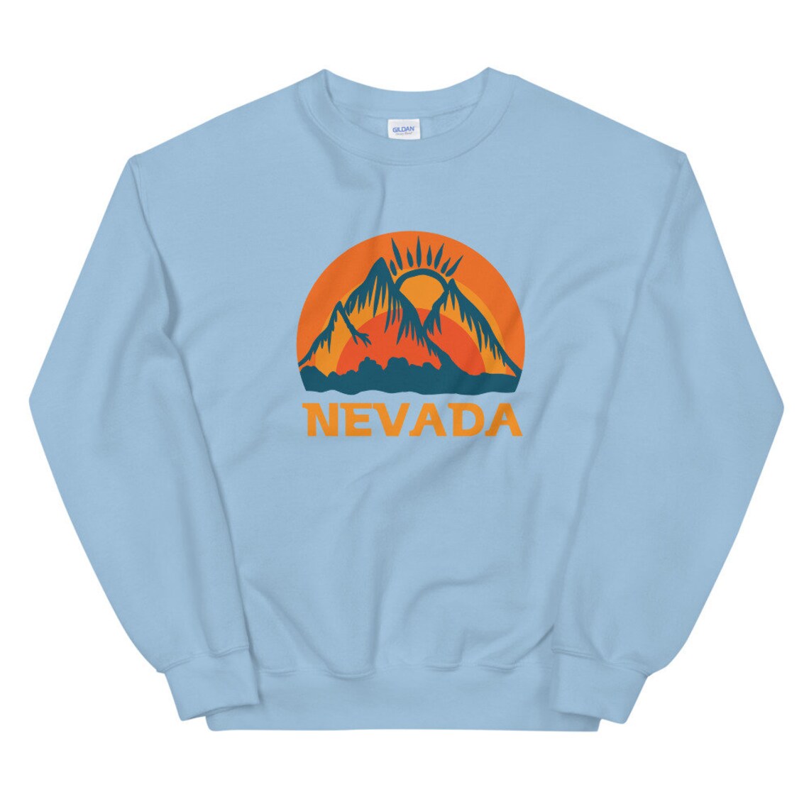 NEVADA Shirt Retro Style Vintage Hiking Shirt Travel Gift Etsy
