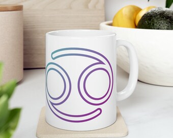 Mug Zodiaque Cancer, Mug à café, Mug Cancer, Mug Cancer sorcière, cadeau d'anniversaire Cancer, Mug Zodiaque Cancer