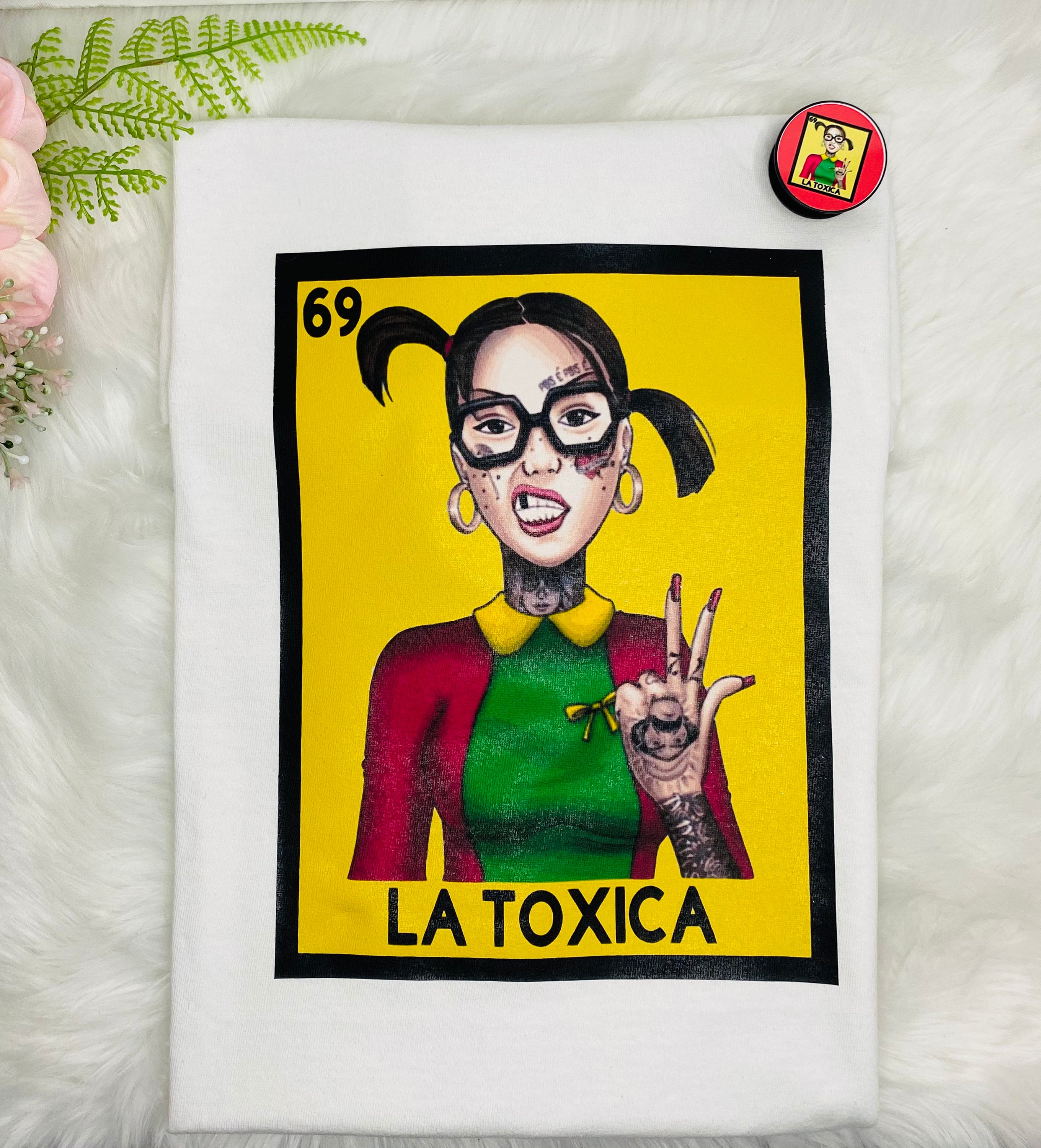 La Toxica Loteria Shirt With Matching Phone Grip Etsy Canada