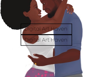 Black Couple Hugging Etsy Black Couple Hugging Etsy