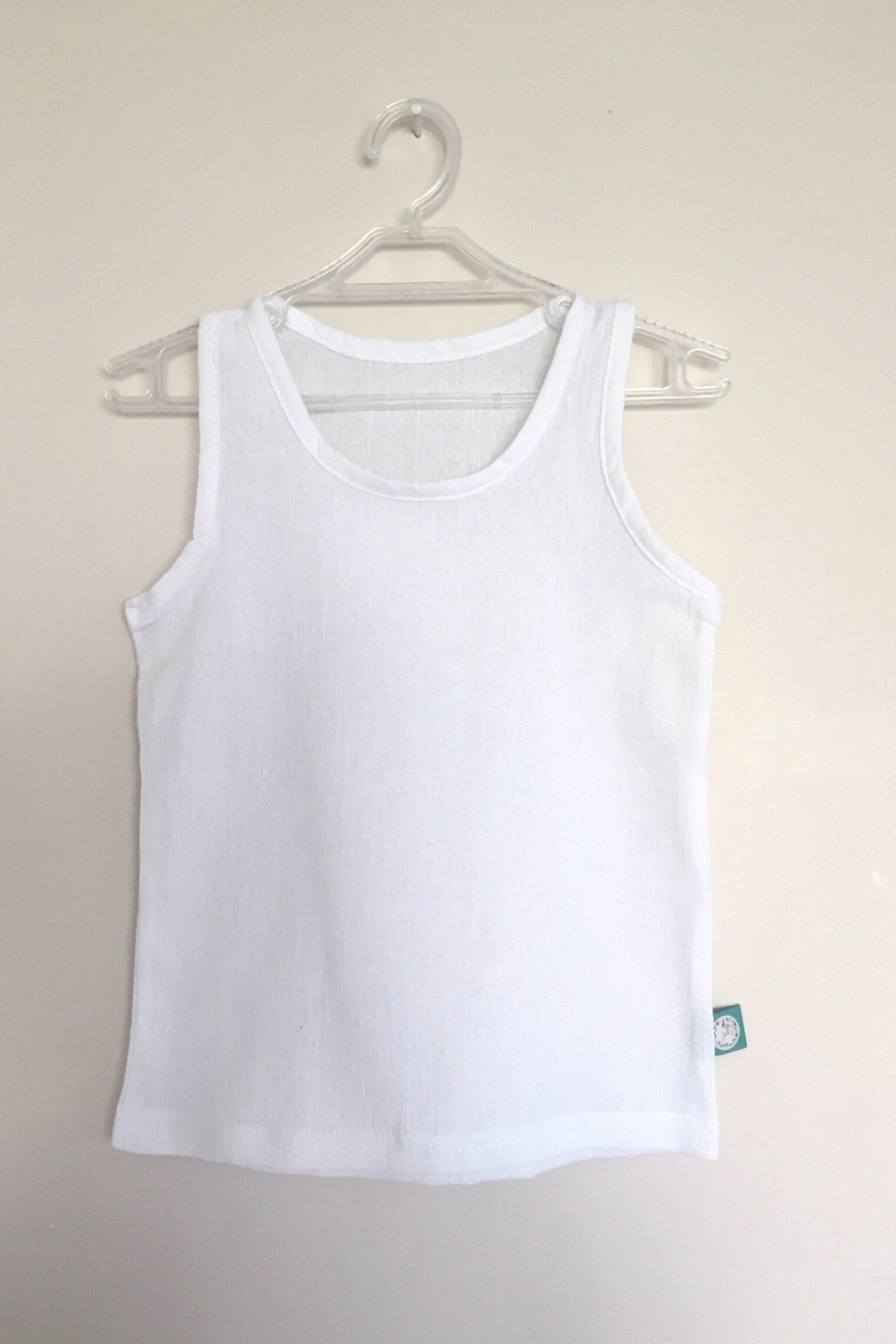 Baby Singlet Kid singlet kid sleeveless undershirt Neutral Etsy