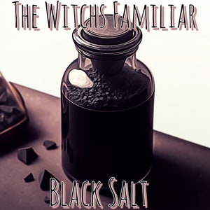 Black Salt(witches salt) protection banishing salt