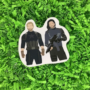 Steve/Bucky Infinity War Sticker