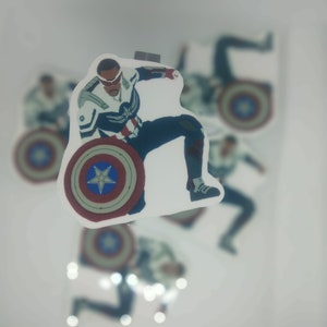 Sam Wilson Captain America Sticker