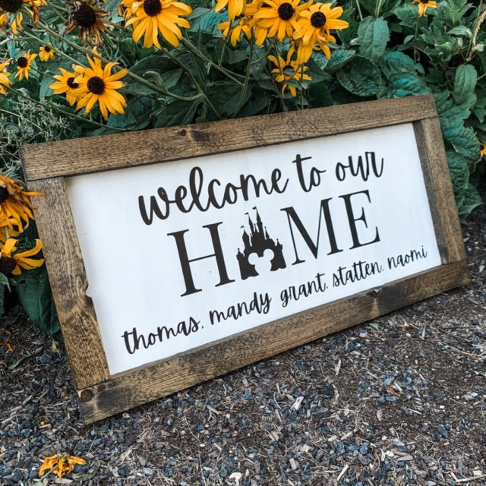 Disney Welcome Sign Disney Sign Personalized Disney Sign | Etsy