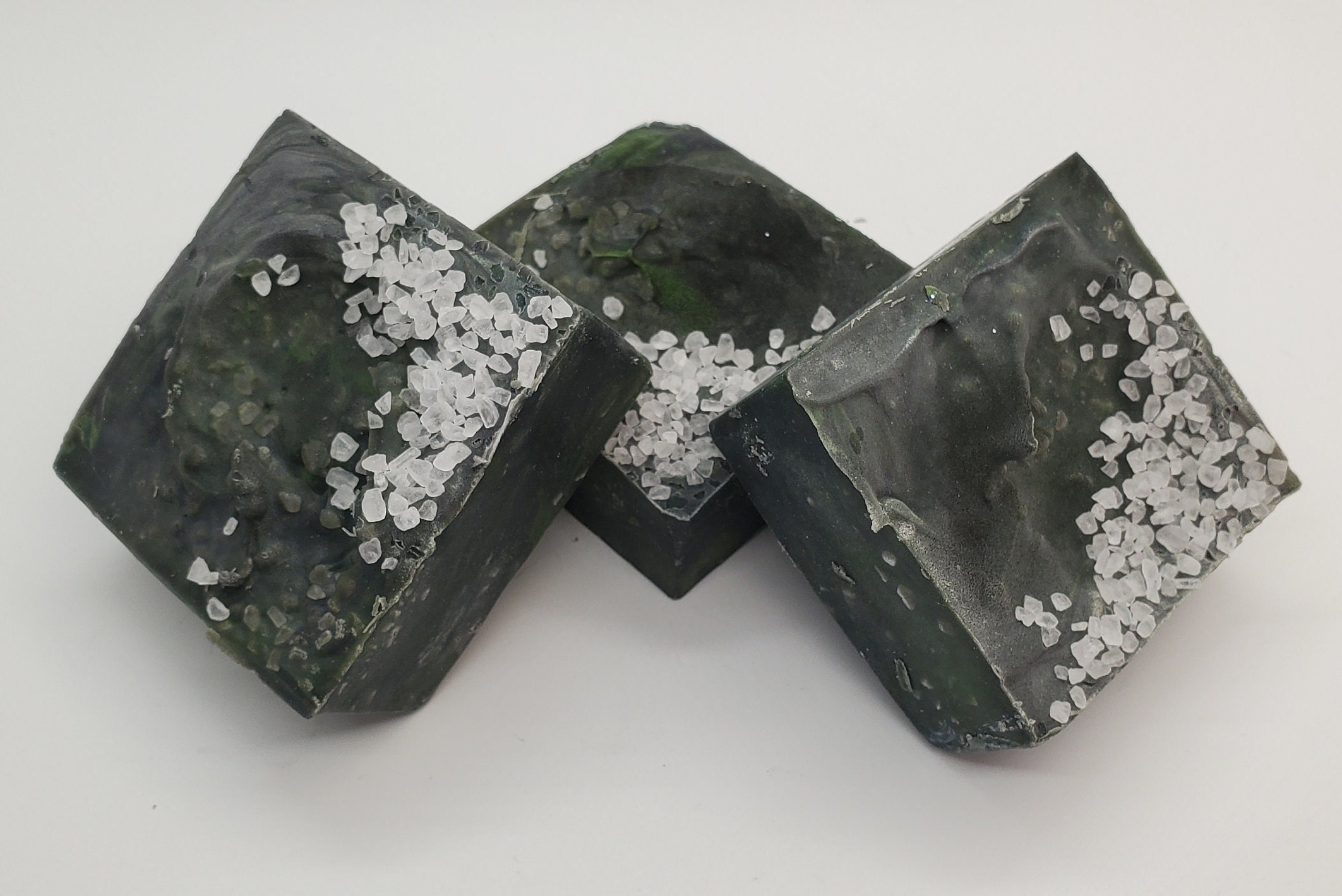 Bourbon and Leather Scented Salt Soap Etsy